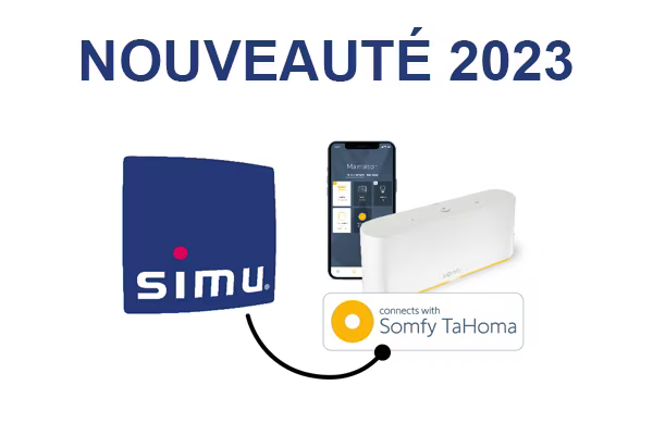 Produits et accessoires SIMU Hz/BHz compatibles avec la TAHOMA