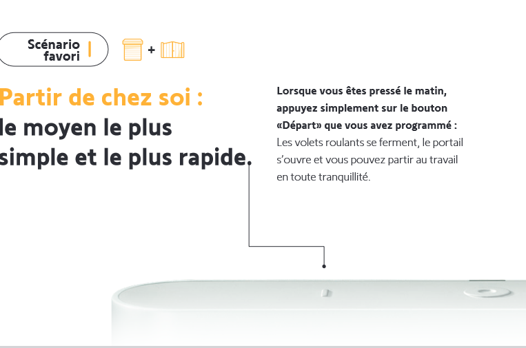 SIMU Hz et BHz compatibles avec TaHoma® switch de Somfy