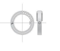 Bagues pour verrou BLOCKSUR pour tube LP5039 SOMFY