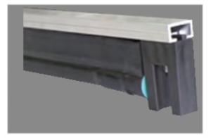 Lame palpeuse SIMU pour lames hauteur maxi 75 mm