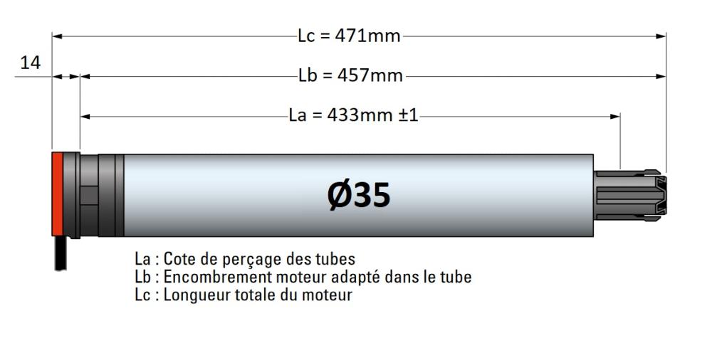 Dimensions T3.5 EHz CC AUTOSUN 2 SIMU