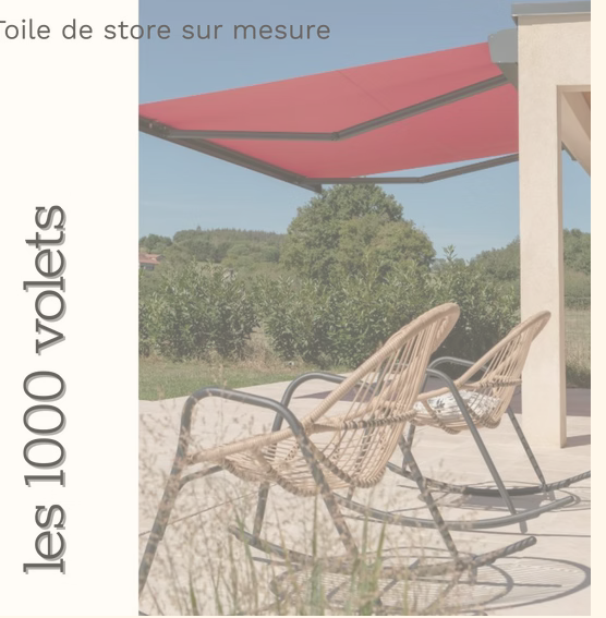 Store Entreprise les 1000 volets
