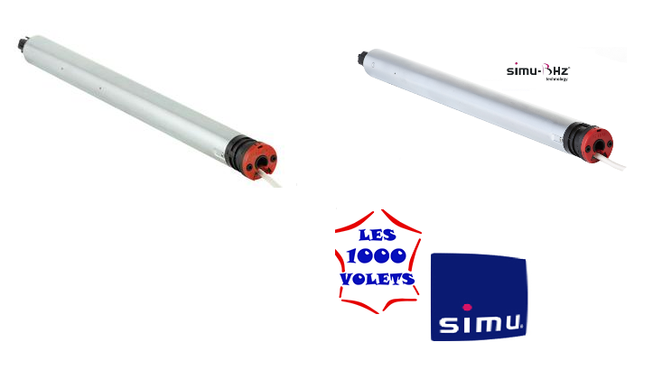 Moteurs Ø35 radio SIMU T3.5 Hz- EHz- BHz