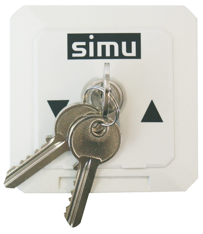 Boite à clé universelle SIMU pour commande de grille enroulable