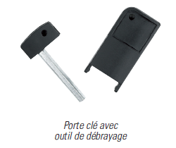 Boitier securise Simu avec debrayage + interrupteur - Moteur Centris